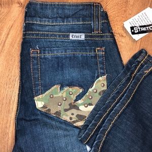 Cruel Girl Denim Bootcut Jeans 3x33”
